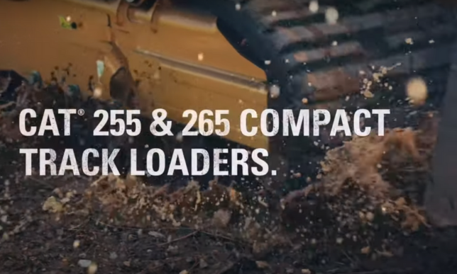 Cat 255 and 265 compact track loaders video