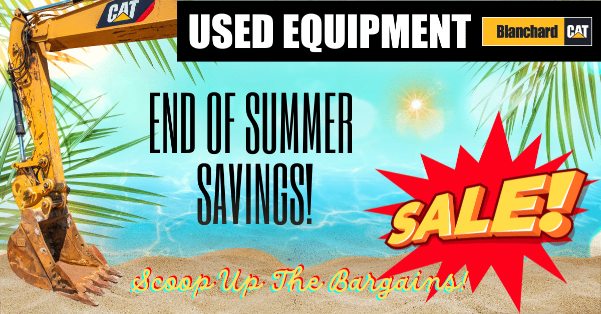 End of Summer Used Equipment Sale!